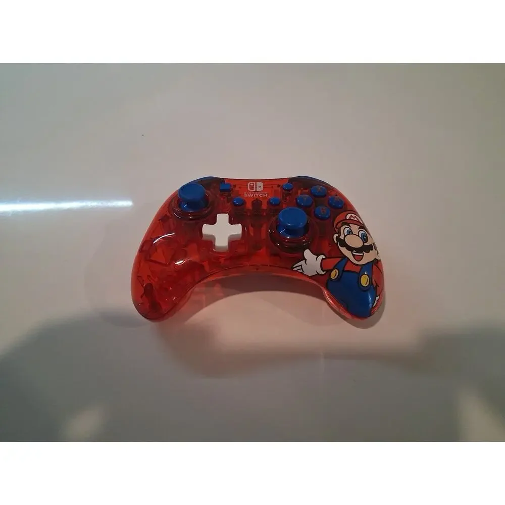 PDP Rock Candy 500-181 Red Super Mario Wired Controller For Switch Not Tested